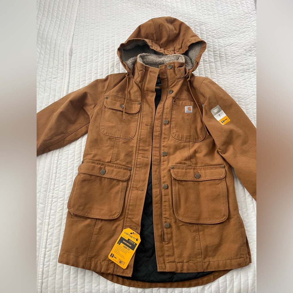 Woman’s Washed Duck Coat